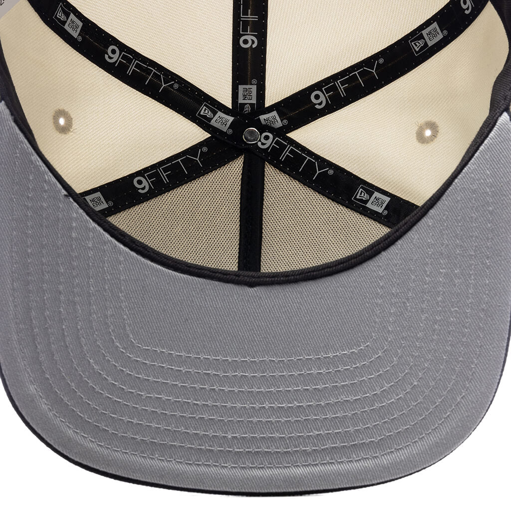 FEATURE x New Era 9Fifty A-Frame Old English F Snapback - Chrome