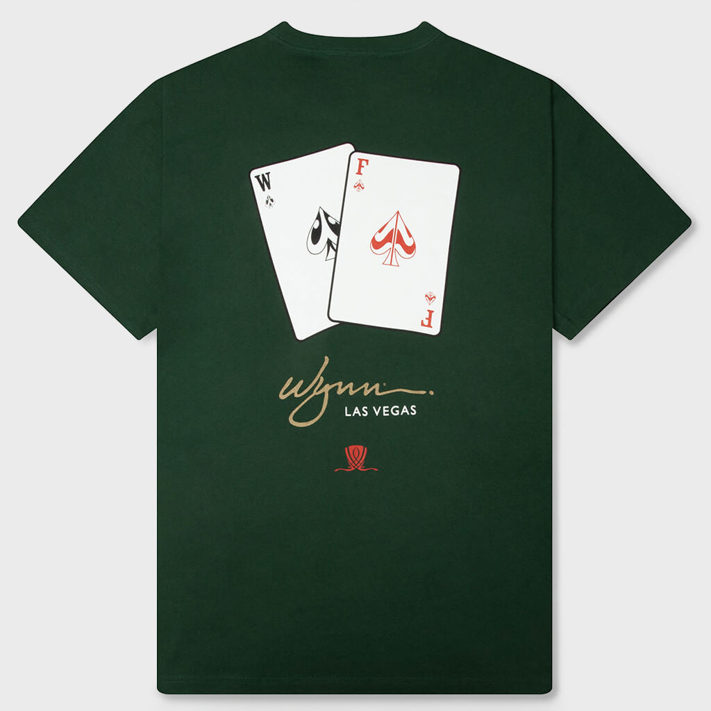 Cards Tee - Dark Green
