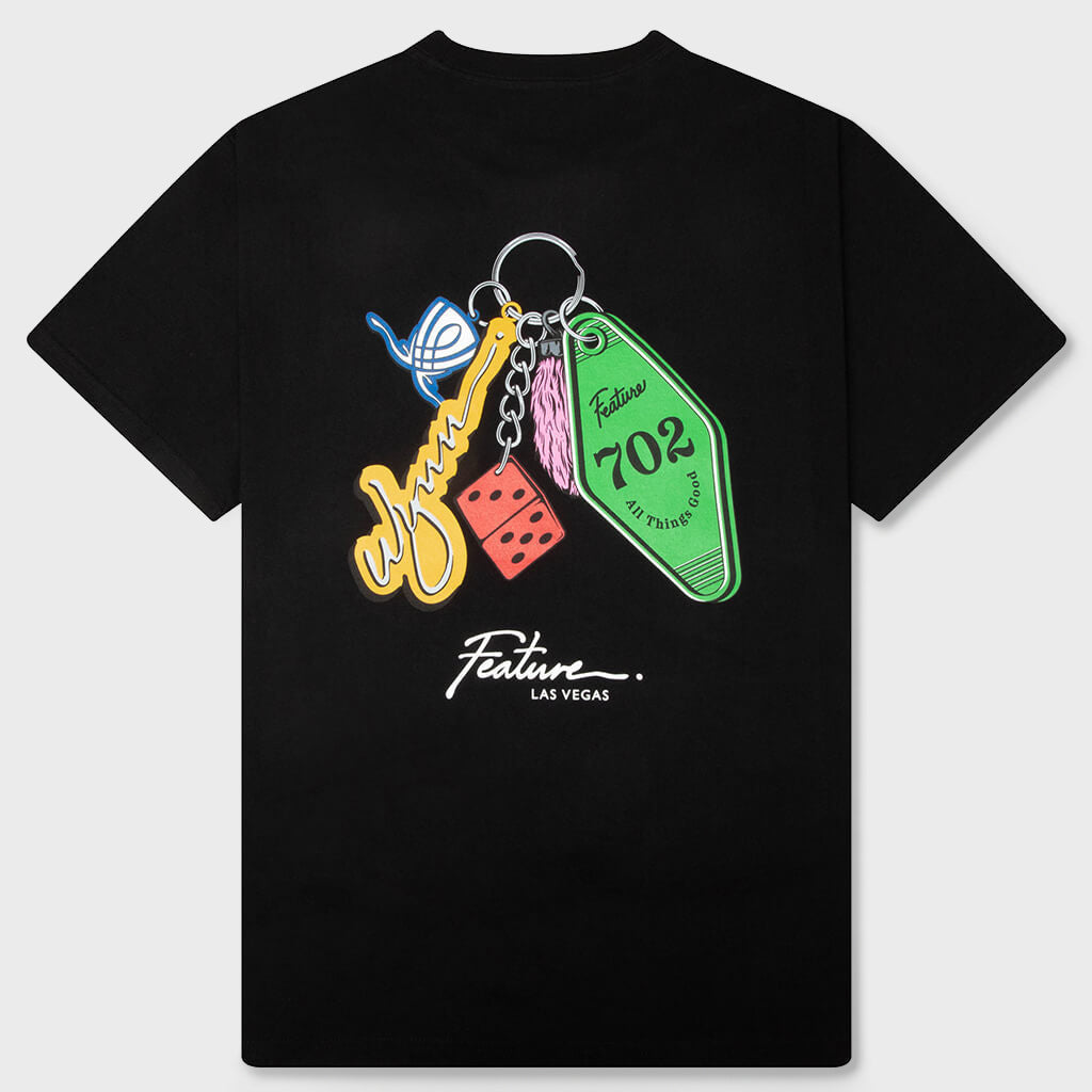 Keys to the Strip Tee - Black