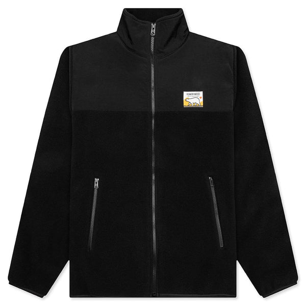 Fleece Jacket - Black – Feature