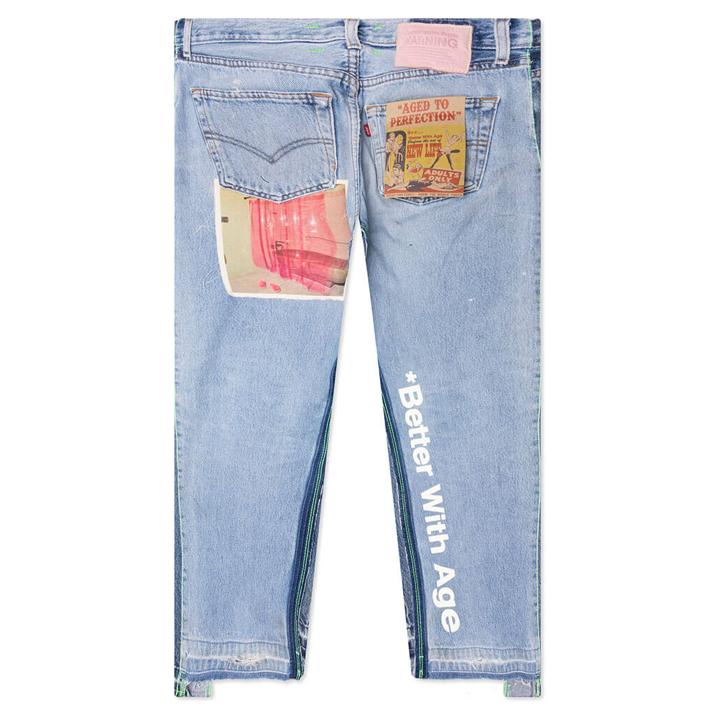 Fleetwood Triple-Wide Denim - Indigo – Feature