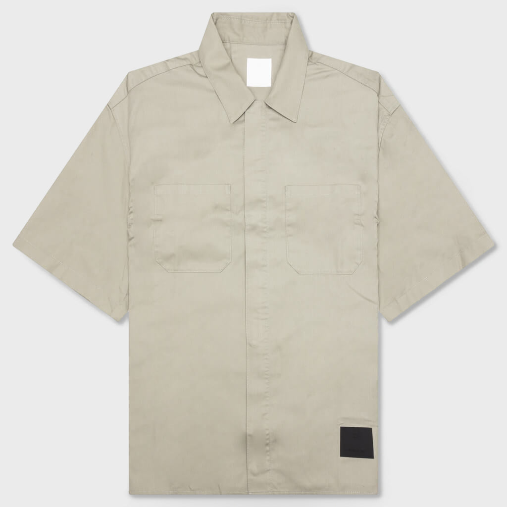 Flight Shirt - Stone Grey