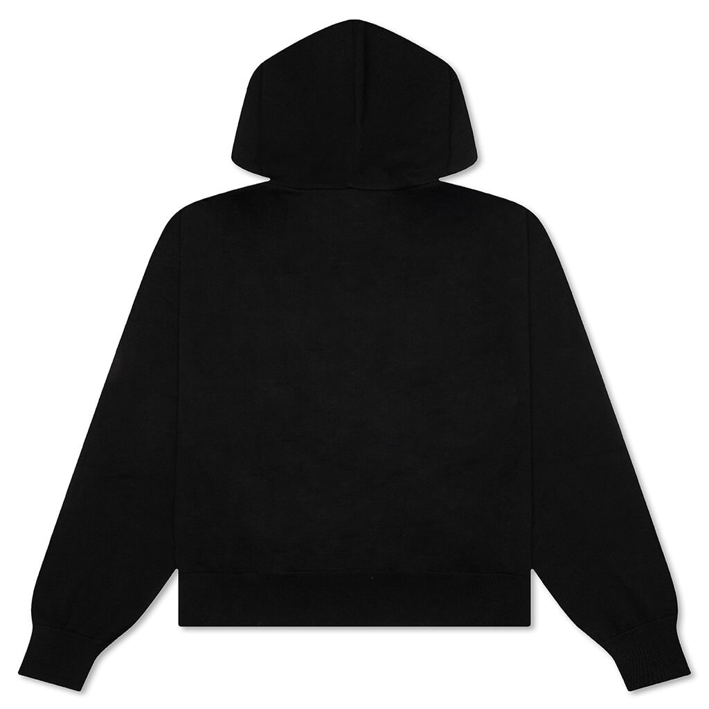 Floral Logo Hoodie Black Feature floral-logo-hoodie-black-feature
