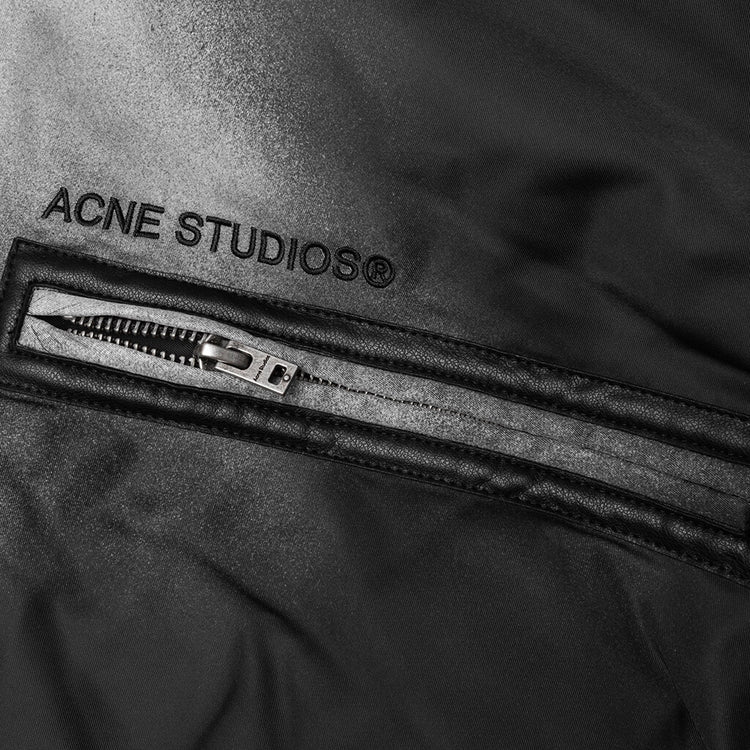 Ocari Nylon Bomber Jacket - Faded Black – Feature