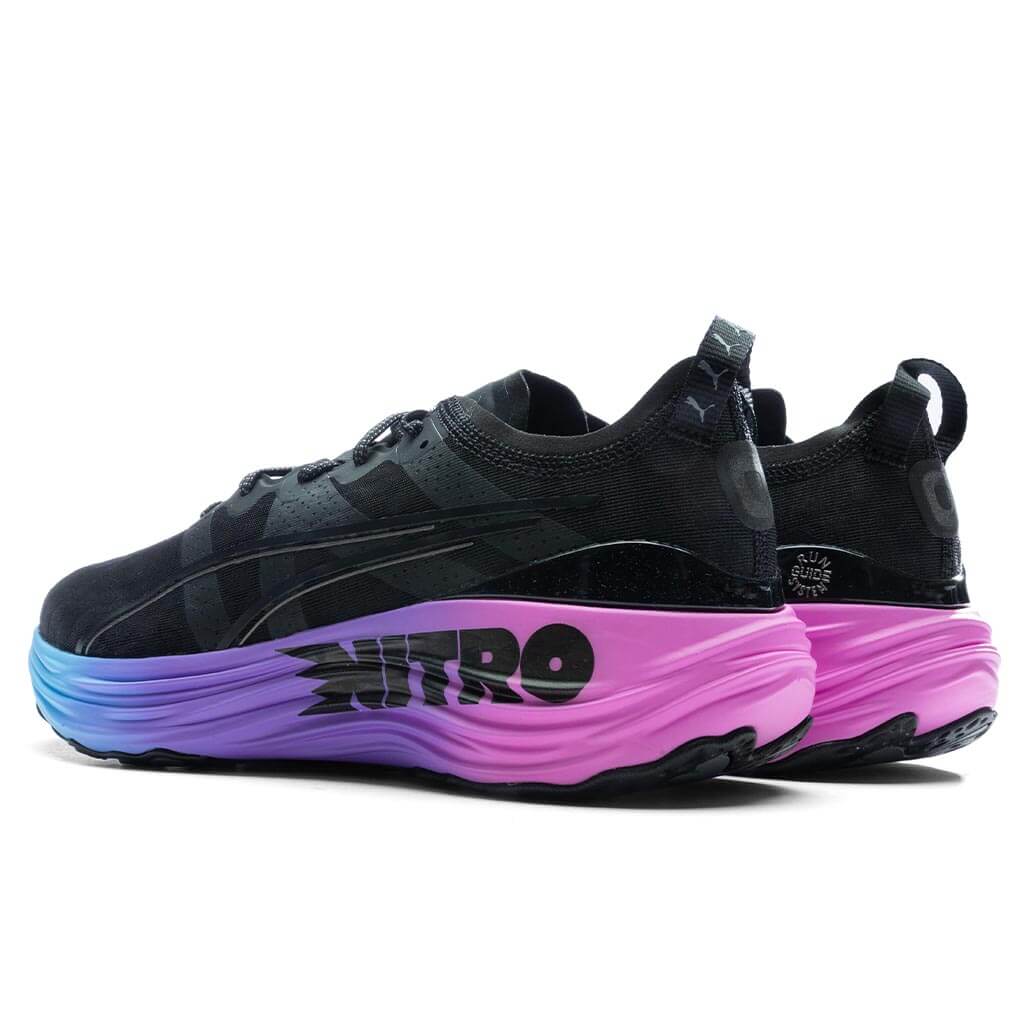 Foreverrun Nitro Sunset - Black/Luminous Blue/Electric Orchid – Feature