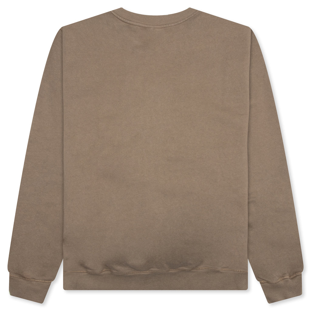 Future Visions Crew Neck Sweatshirt - Stone Grey – Feature