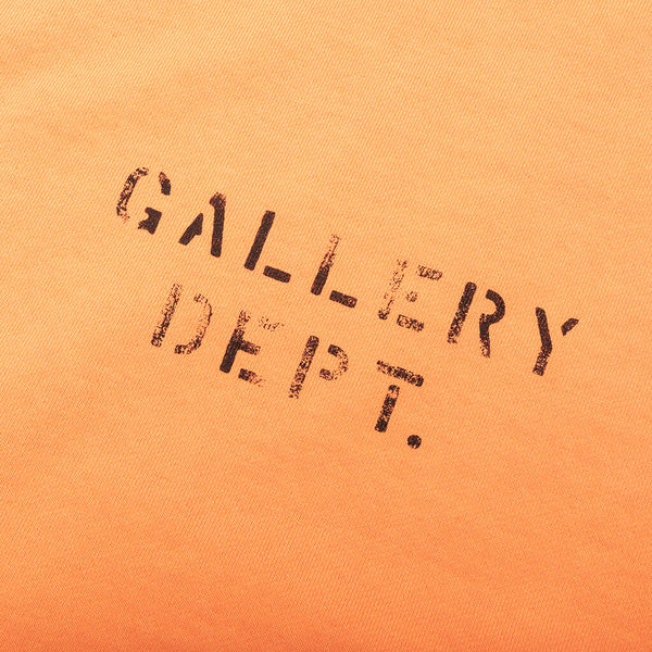 DEPT LOGO HOODIE FLO ORANGE – Gallery Dept - online