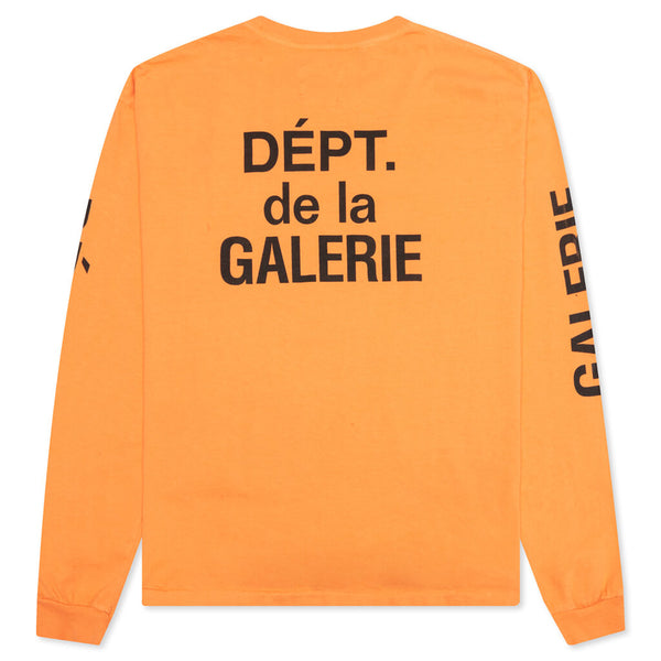French Collector L/S Tee - Orange – Feature