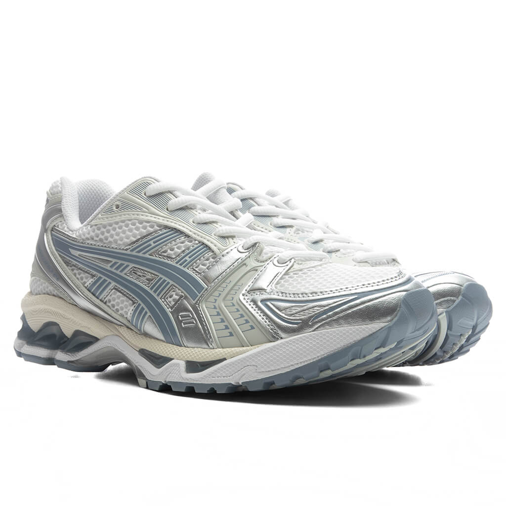 Gel-Kayano 14 - White/Light Navy – Feature