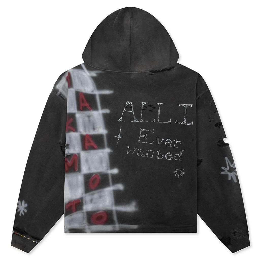 Get What I Want Zip Up - Black – Feature