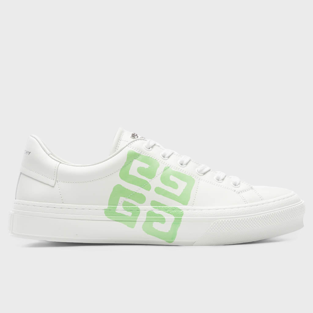 City Sport Sneakers - White/Mint Green