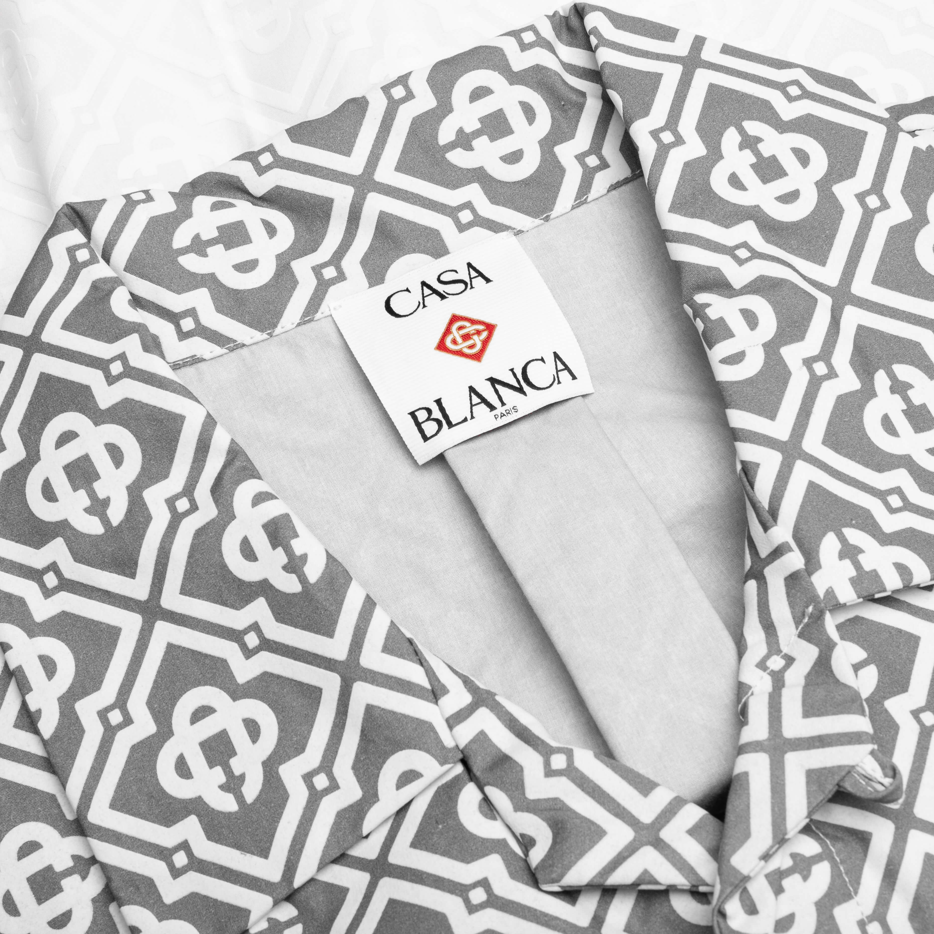 Gradient S/S Cuban Collar Shirt - Grey – Feature