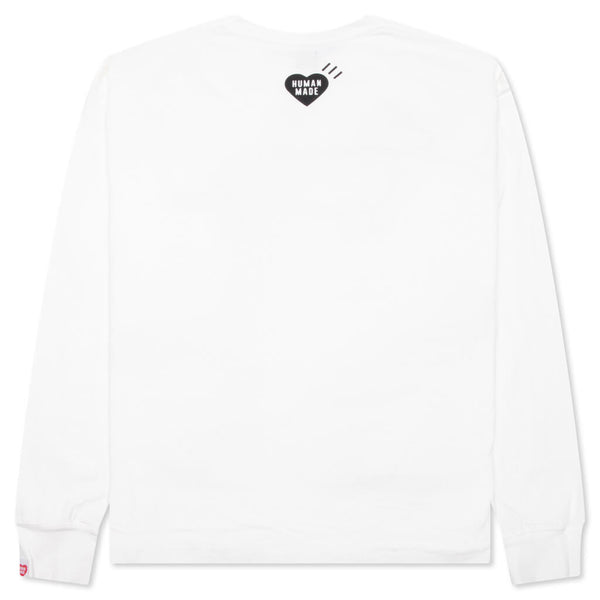 Graphic L/S T-Shirt #2 - White