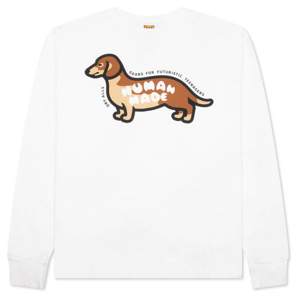 Graphic L/S T-Shirt #2 - White