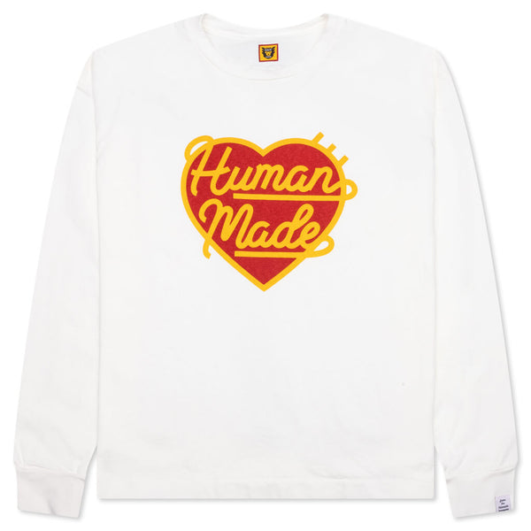 Graphic L/S T-Shirt #4 - White