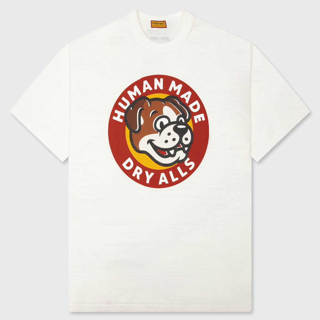 Dog Graphic T-Shirt - White – Feature