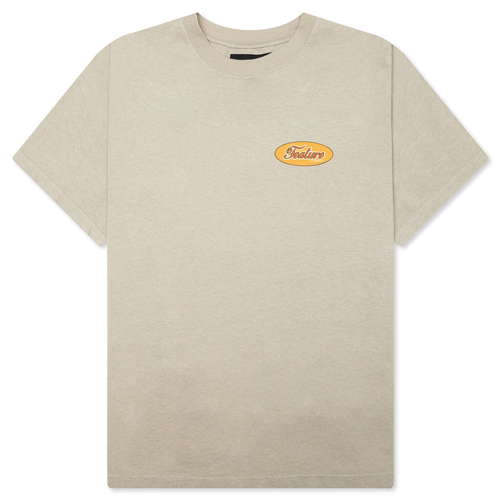 Groove Master Tee - Oil Green – Feature