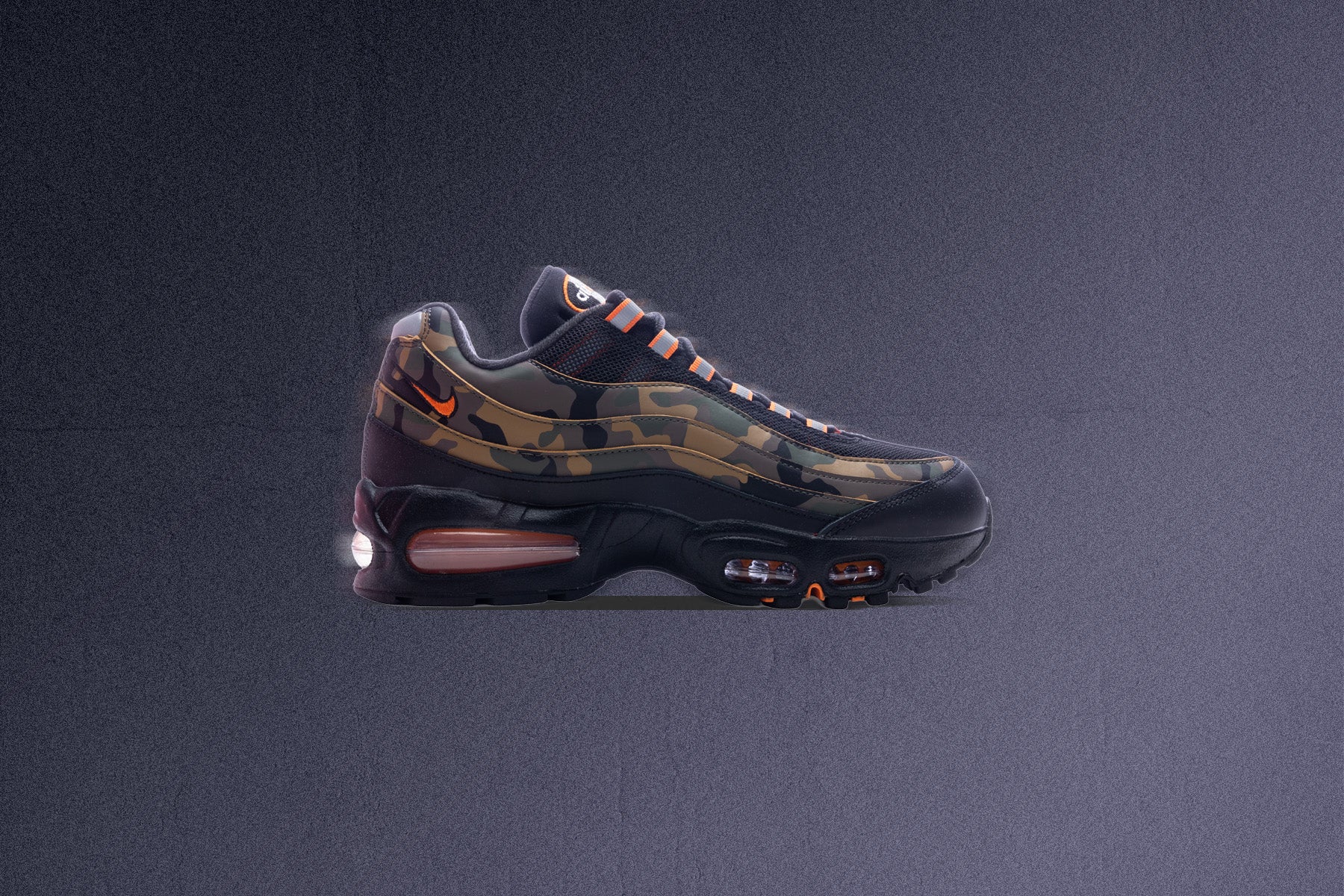 Air Max 95 - Black/Golden Beige/Safety Orange/Metallic Silver