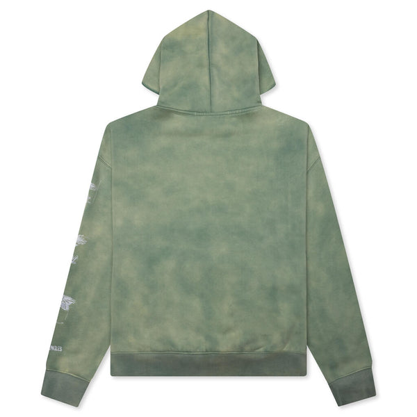 Hard Times Never Last Hoodie - Green