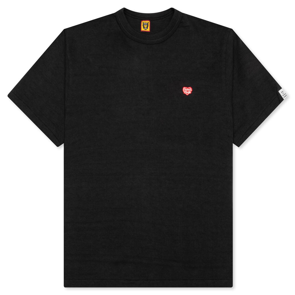 Heart Badge T-Shirt - Black – Feature