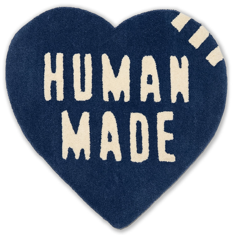 Heart Rug Medium - Navy – Feature
