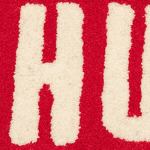 Hug Rug Red Heart Rug Medium - Red – Feature
