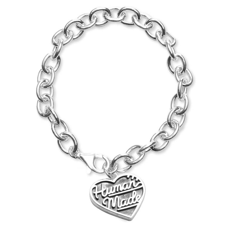 human made HEART SILVER BRACELET しがない ブレス