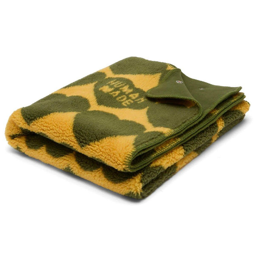 ルームウェア・パジャマ Humanmade HEART FLEECE BLANKET Heart Fleece Blanket - Olive Drab – Feature