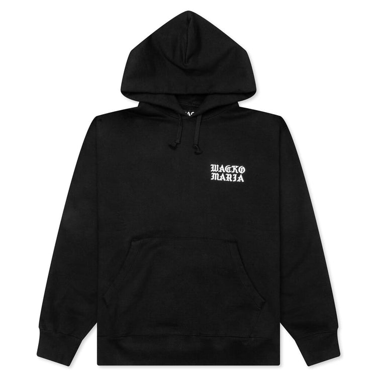 Heavy Weight Pullover Hooded Sweat Shirt Type-2 - Black – Feature