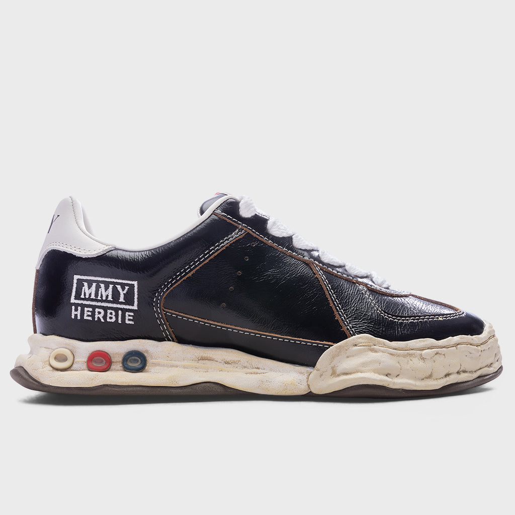Herbie Low OG Sole Wrinkled Leather - Black