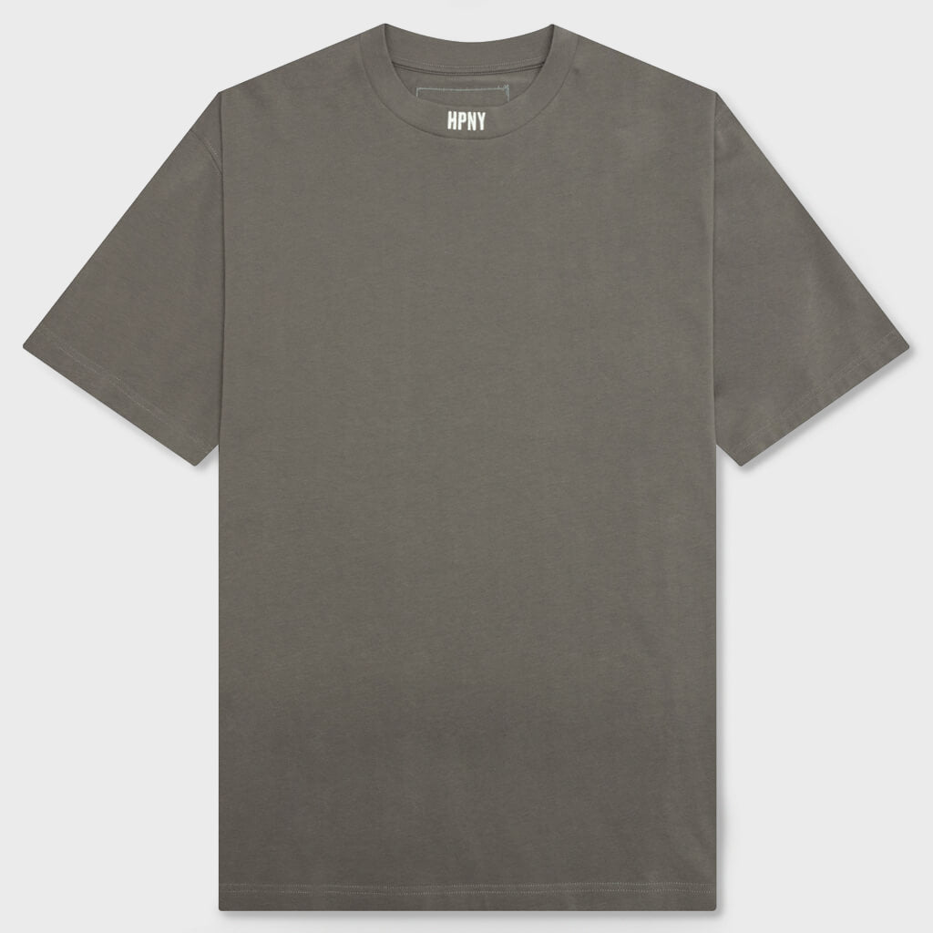HPNY Emblem S/S Tee - Grey/White