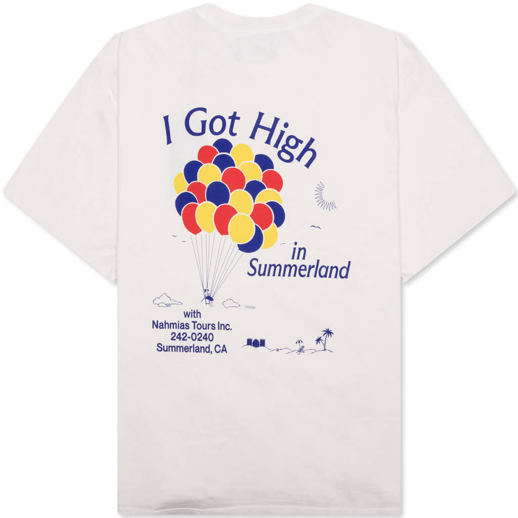 High in Summerland Boxy T-Shirt - Egg White – Feature