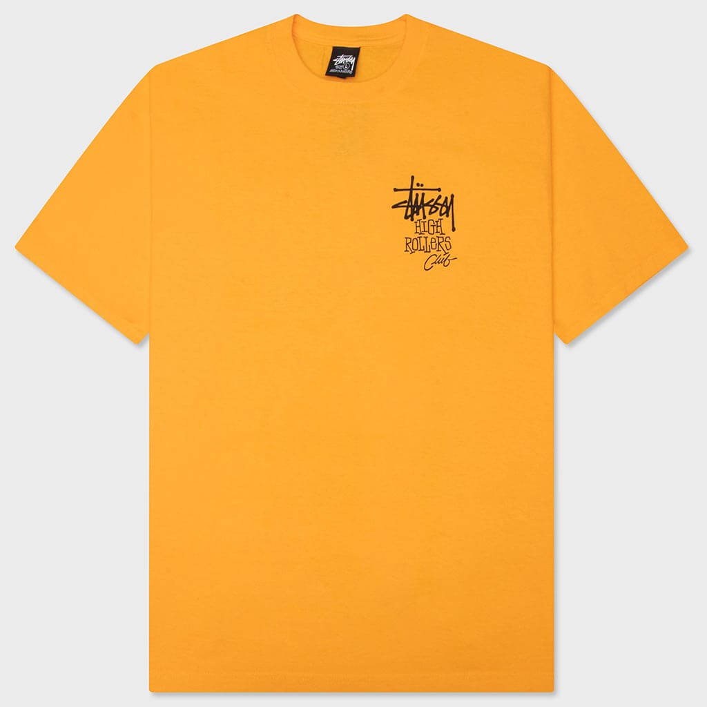 High Rollers Pigment Dyed Tee - Marigold