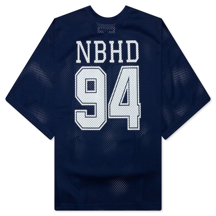 Hockey S/S V Neck - Navy – Feature