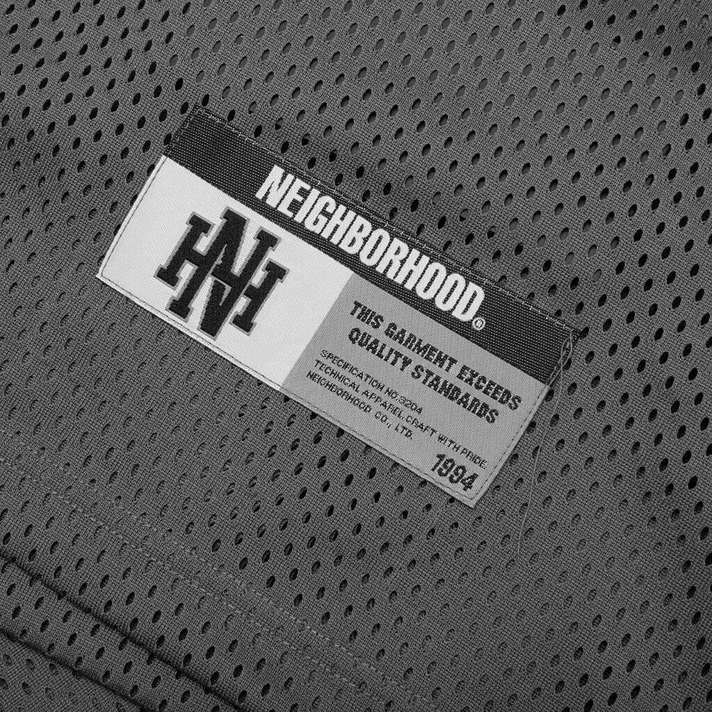 Hockey S/S V Neck Jersey - Gray – Feature