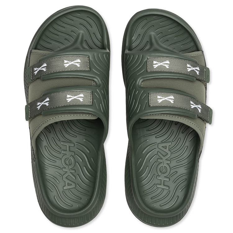 Hoka x WTAPS Ora Luxe - Four Leaf Clover/White – Feature