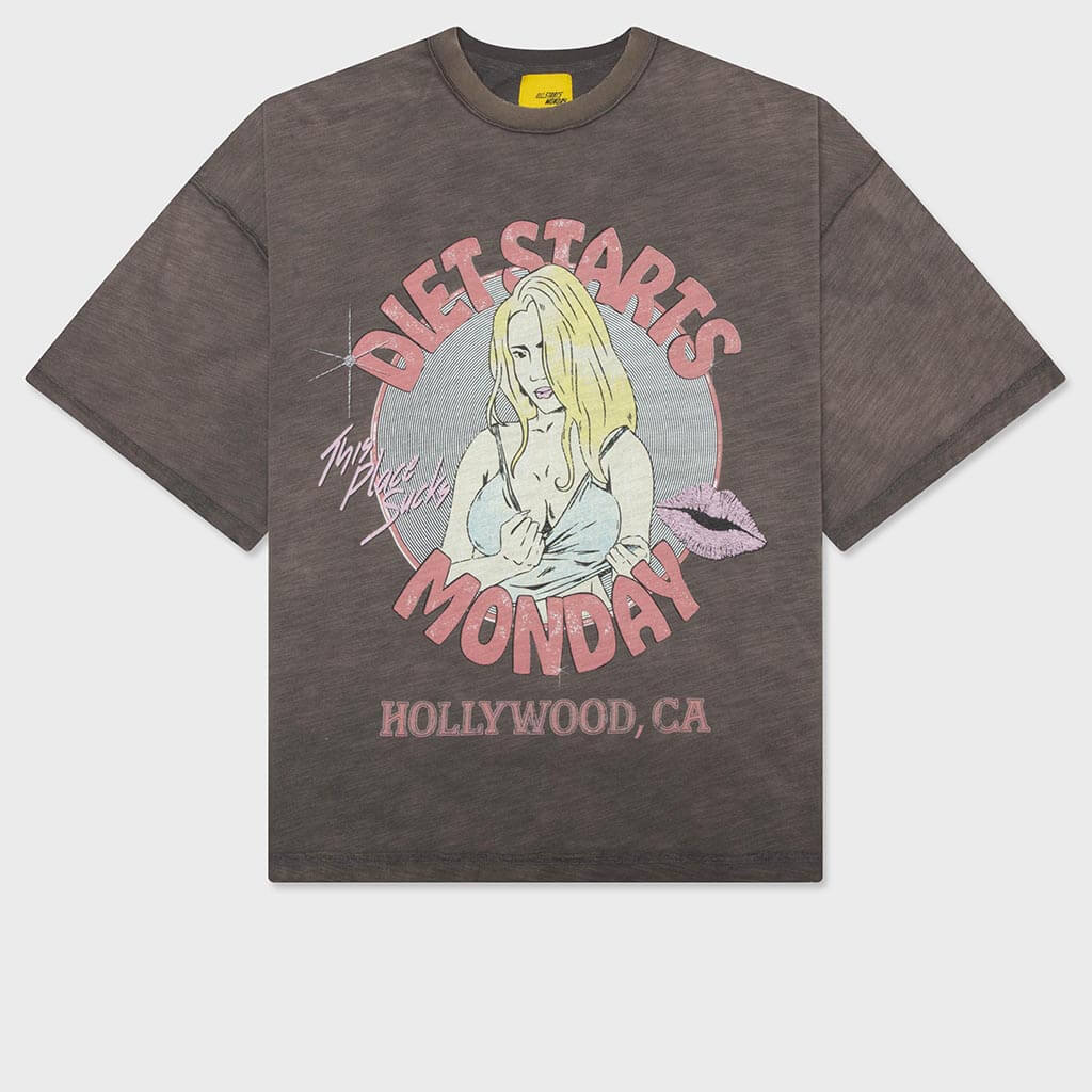 Hollywood Tee - Vintage Black