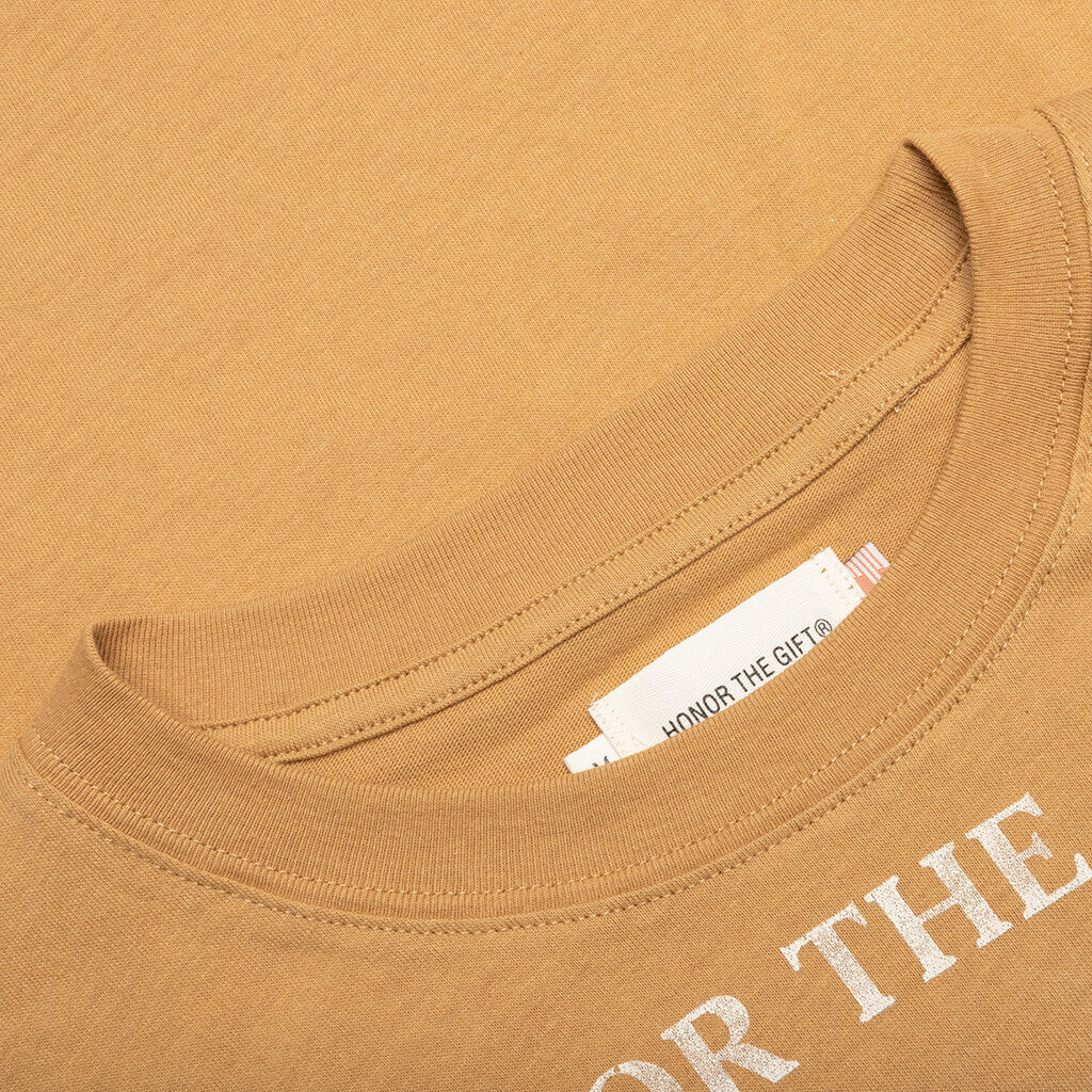 Field Hand S/S Tee - Khaki – Feature