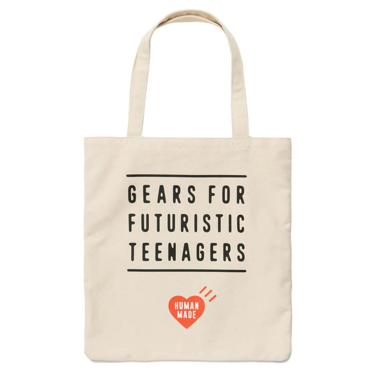 Book Tote - White – Feature