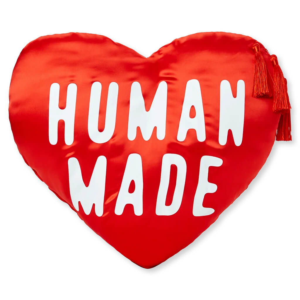 Heart Cushion Red Feature