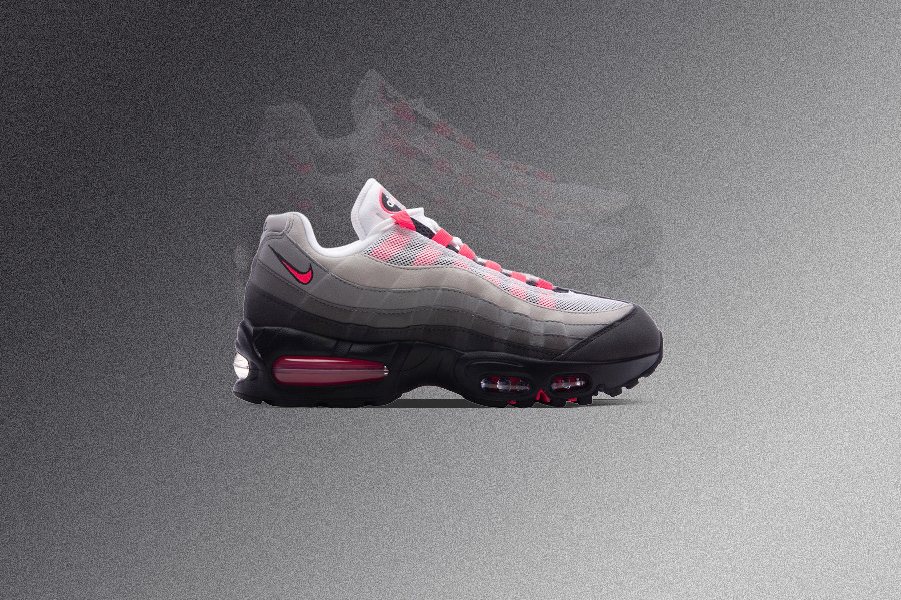 Air Max 95 OG 'Solar Red' - Black/Solar Red/Medium Ash/Dark