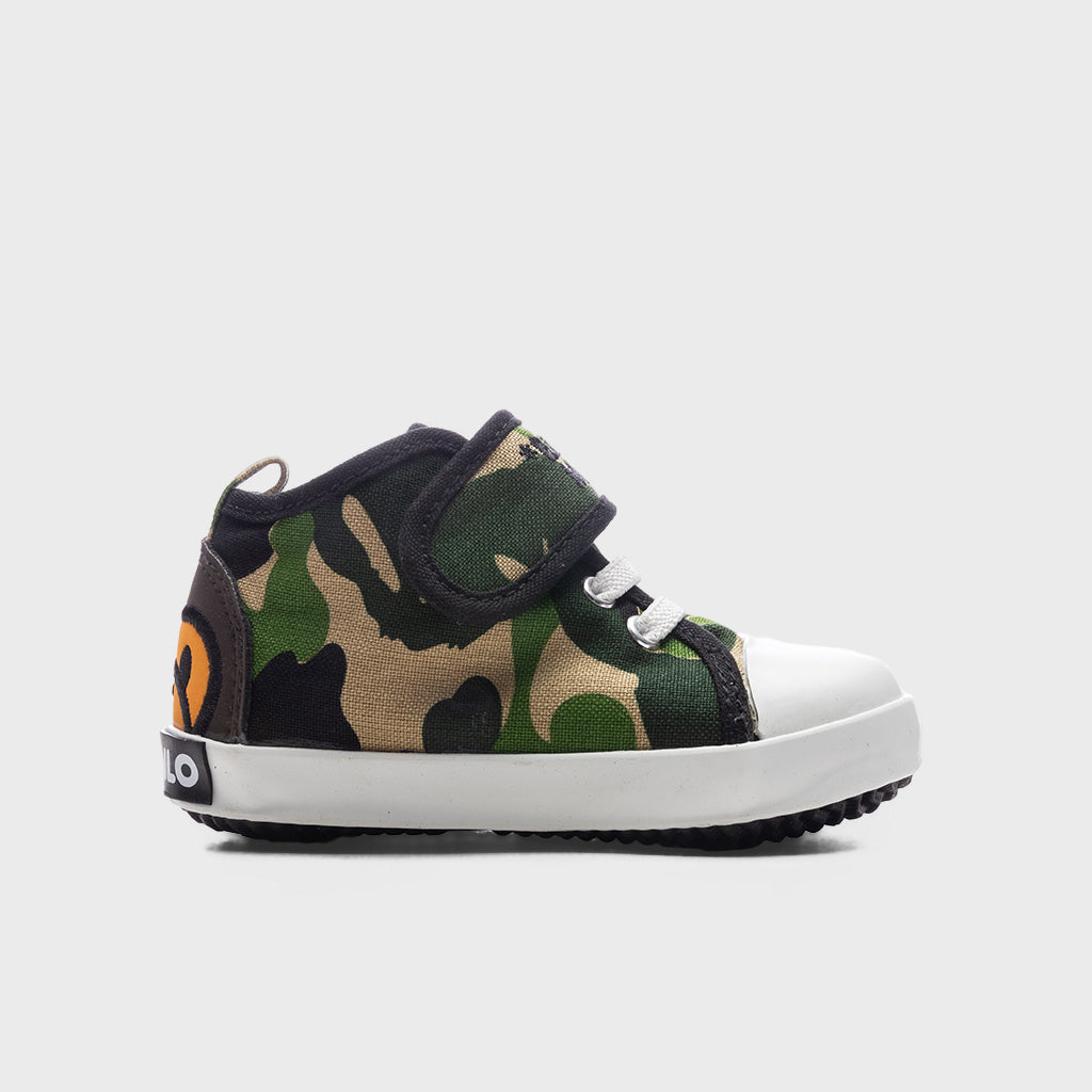Infant's ABC Camo Baby Milo Baby Shoes - Green – Feature