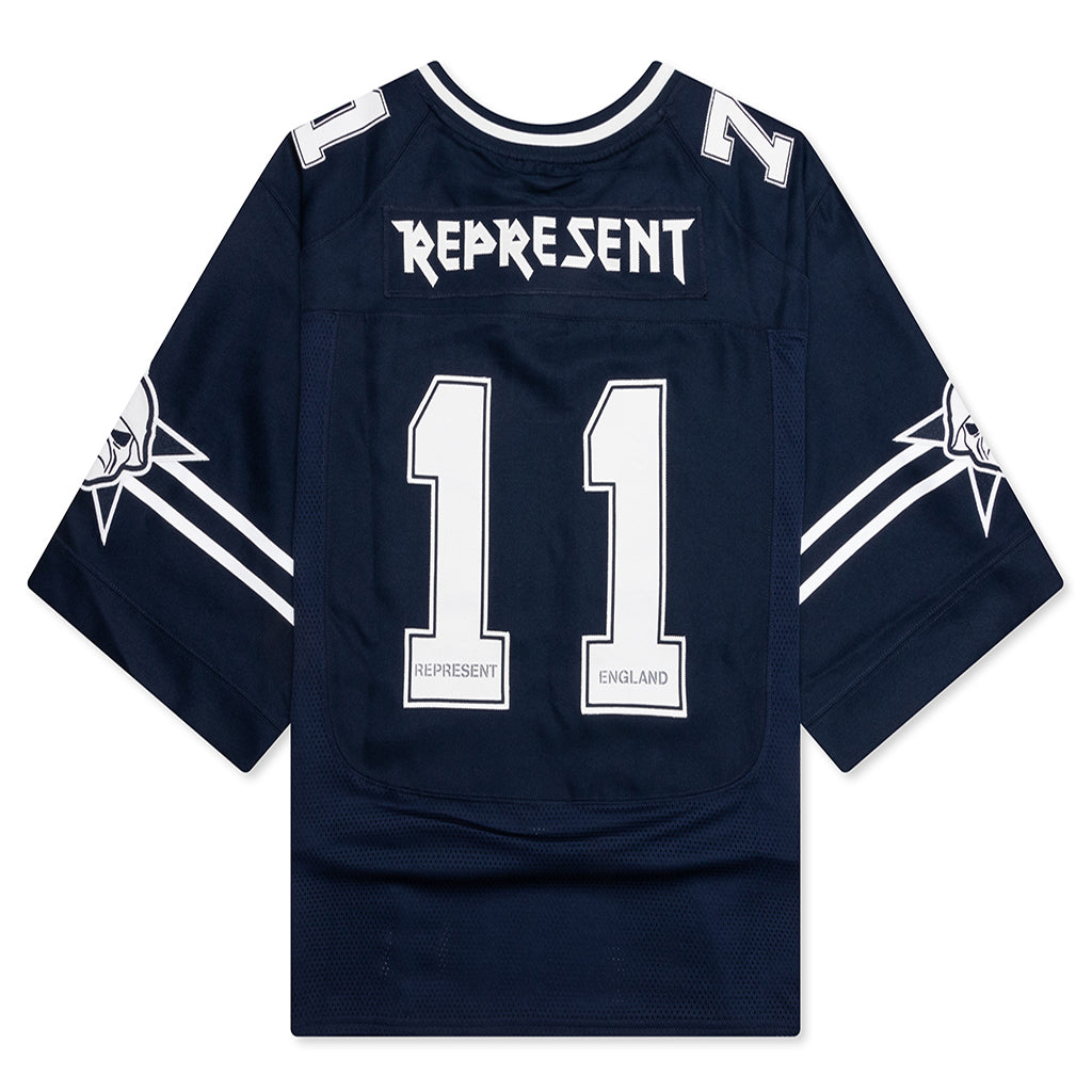 Represent x Iron Maiden Anniversary Jersey - Mid Blue – Feature