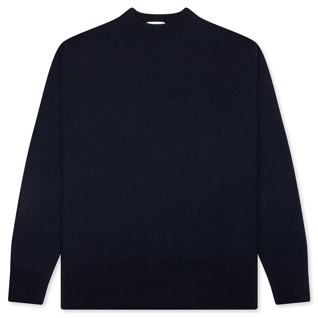 Wool Sweater - Midnight – Feature