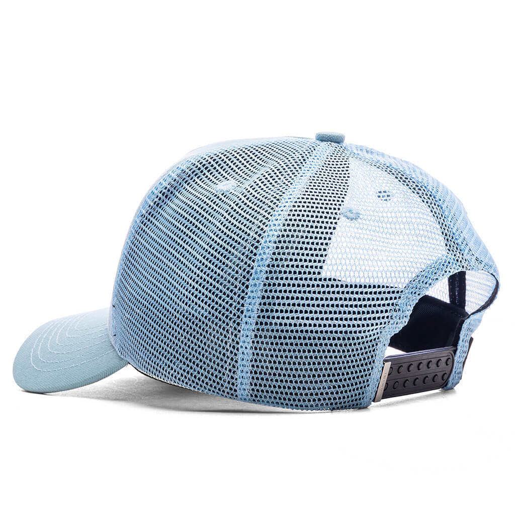 Jazz Wolf Trucker Hat - Dusty Blue – Feature