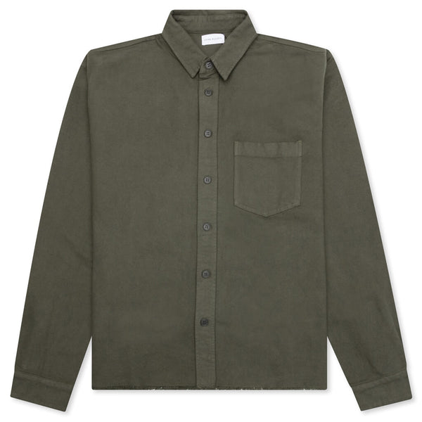 Hemi Oversized Shirt Solid - Olive