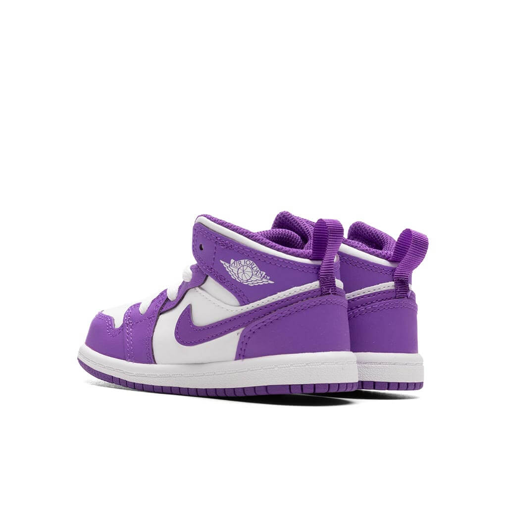 Jordan 1 Mid (TD) - Purple Venom/White – Feature