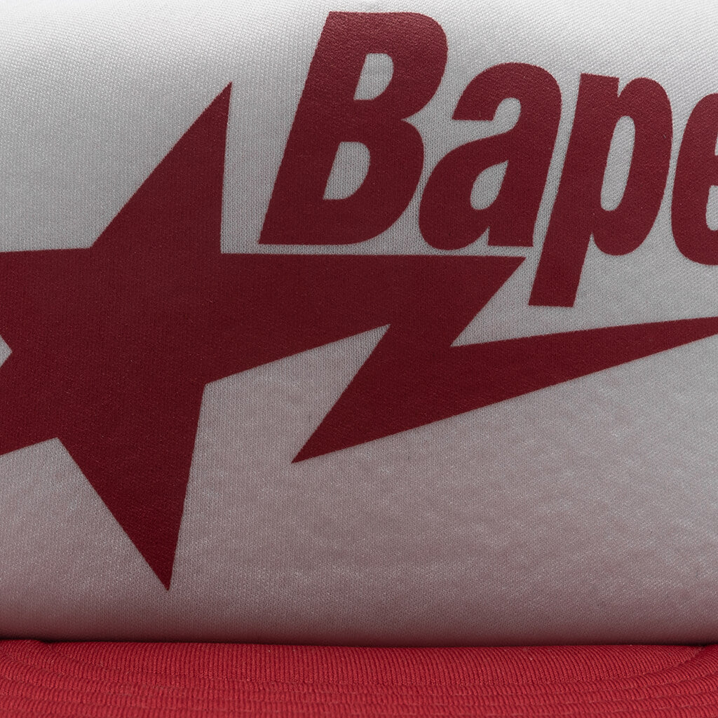 Kid's Bape STA Mesh Cap - Red – Feature