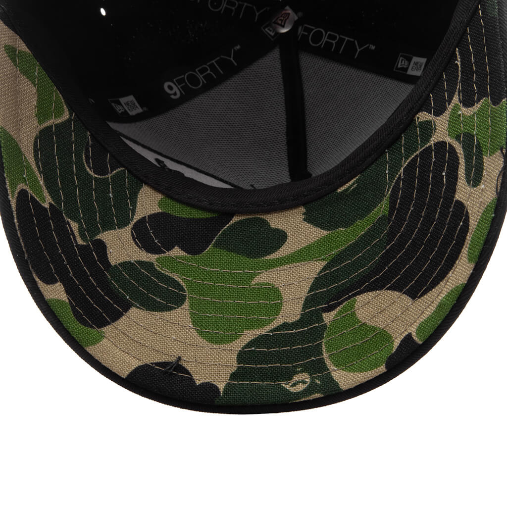 BABY MILO メッシュキャップ迷彩　ニューエラコラボ　APE A BATHING APE® Kids Abc Camo Baby Milo Mesh Cap | Bape official