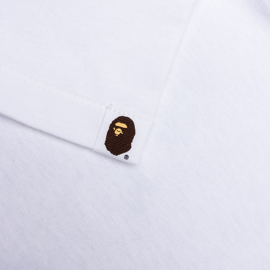 Kid's Shark Milo on Bape Tee - White/Green – Feature